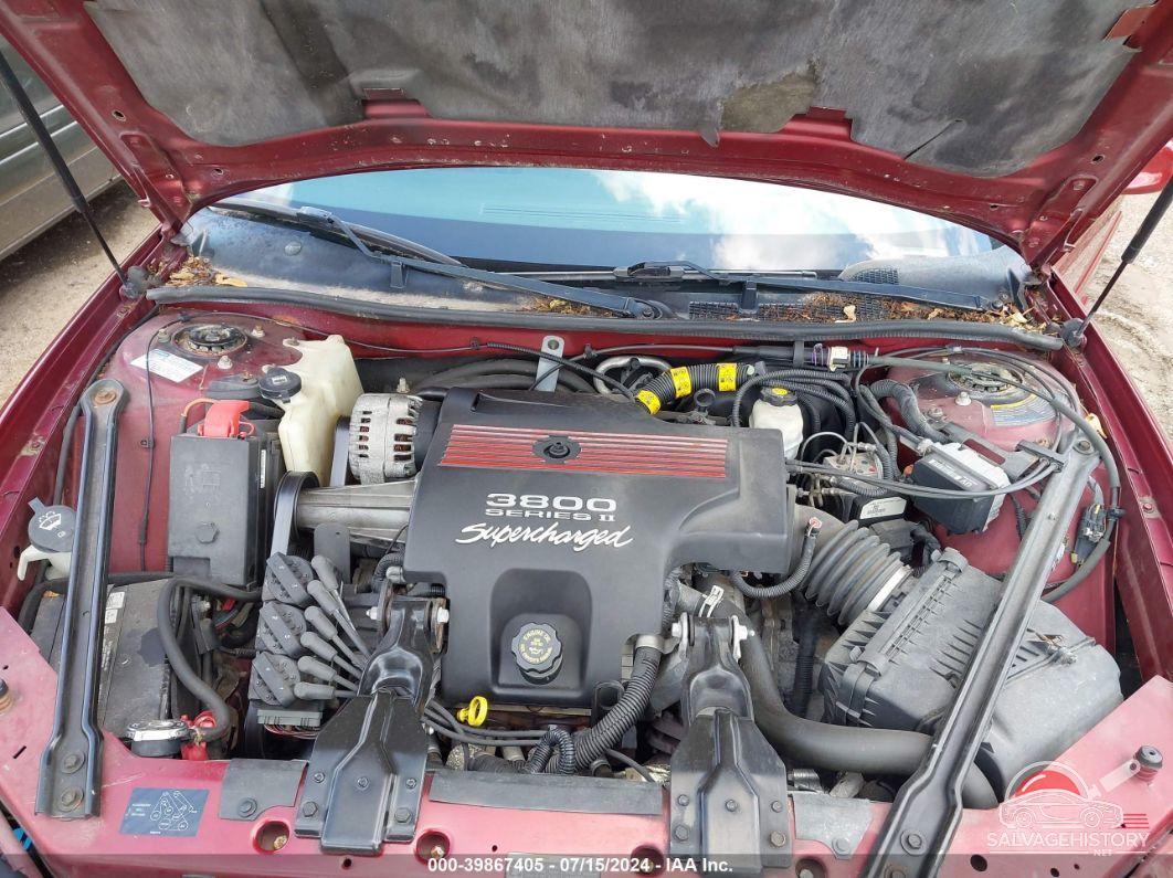 1G2WR52152F215784 2002 PONTIAC GRAND PRIX photo no. 10