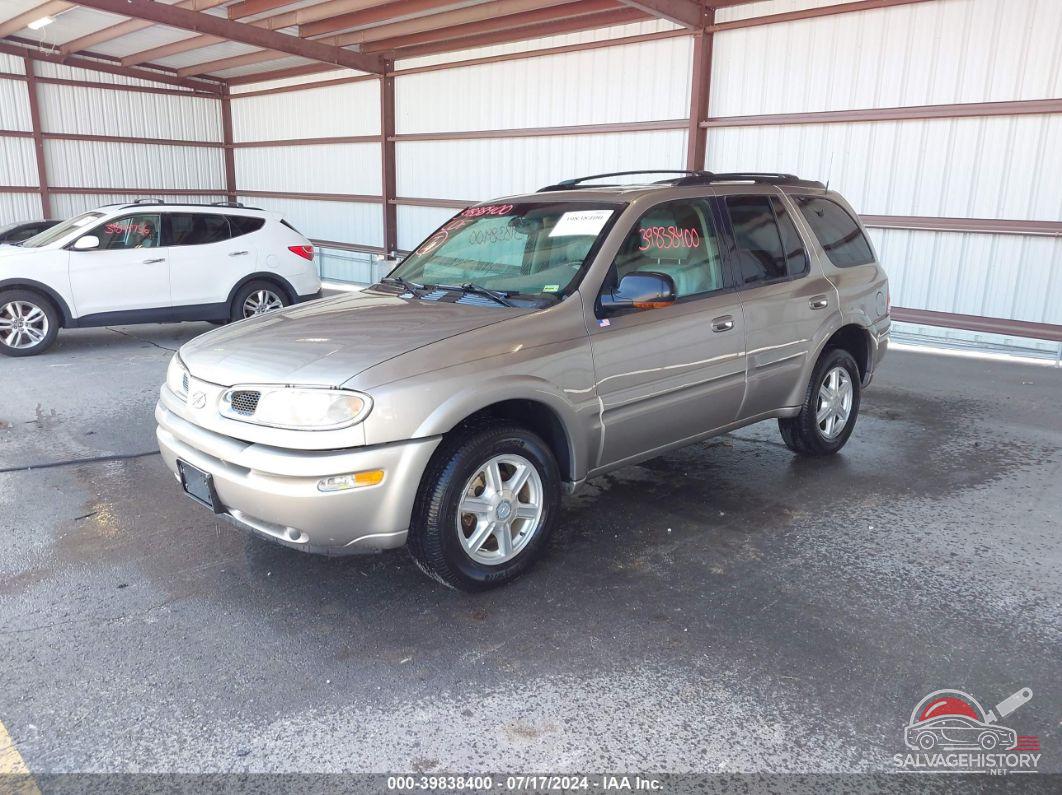 1GHDS13S422176744 2002 OLDSMOBILE BRAVADA photo no. 2