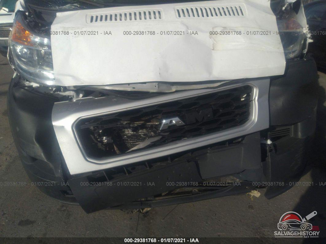 3C6TRVDG5KE535530 2019 RAM PROMASTER CARGO VAN photo no. 6