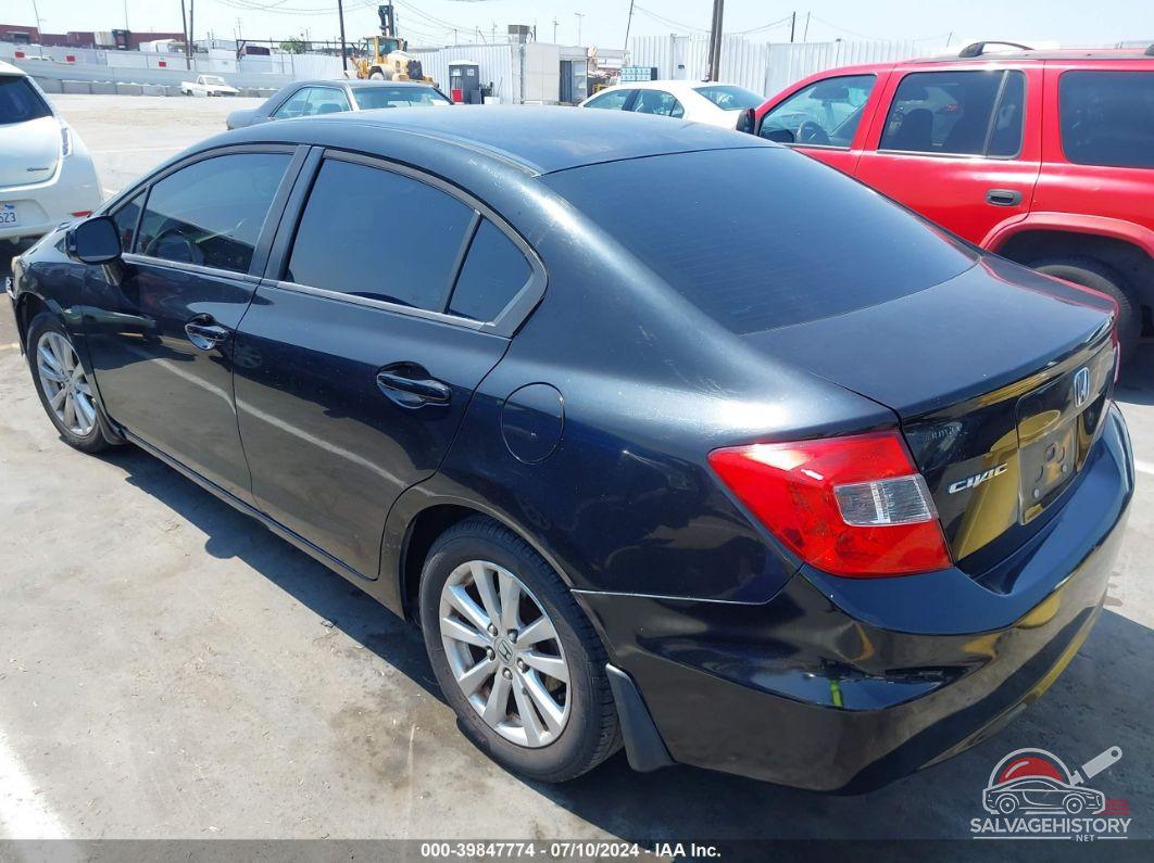 19XFB2F97CE325357 2012 HONDA CIVIC photo no. 3