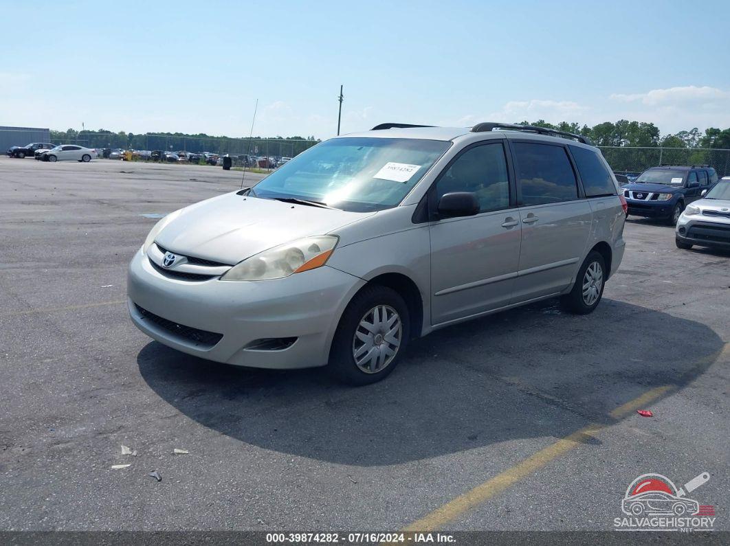 5TDZK23C38S163401 2008 TOYOTA SIENNA photo no. 2