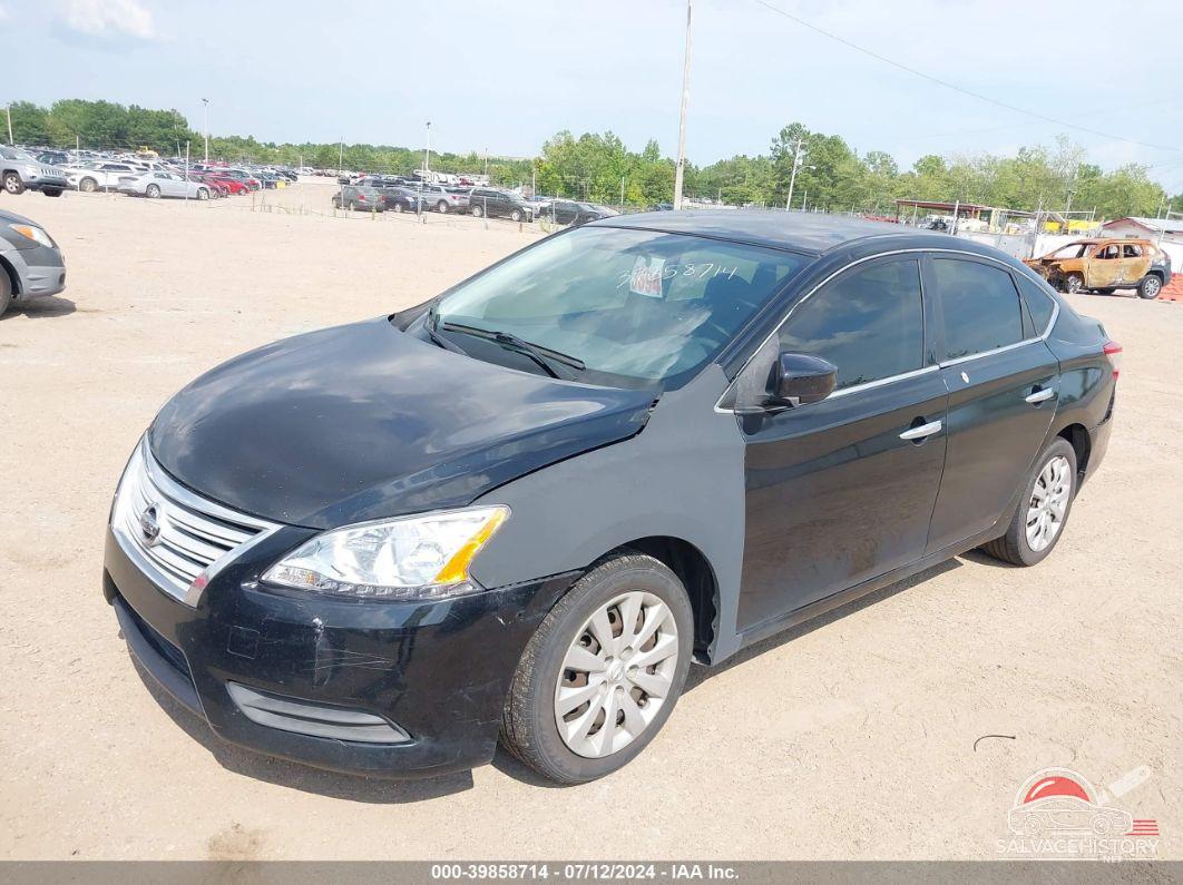 3N1AB7AP1EY214806 2014 NISSAN SENTRA photo no. 2