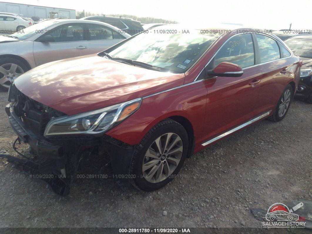 5NPE34AF9HH481839 2017 HYUNDAI SONATA photo no. 2