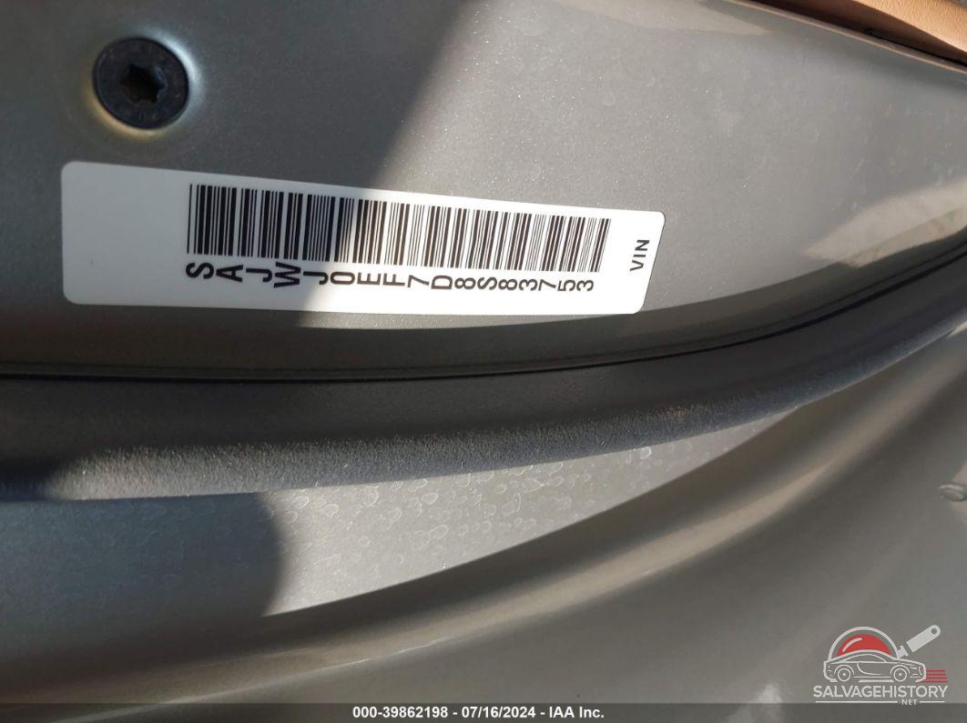 SAJWJ0EF7D8S83753 2013 JAGUAR XF photo no. 9