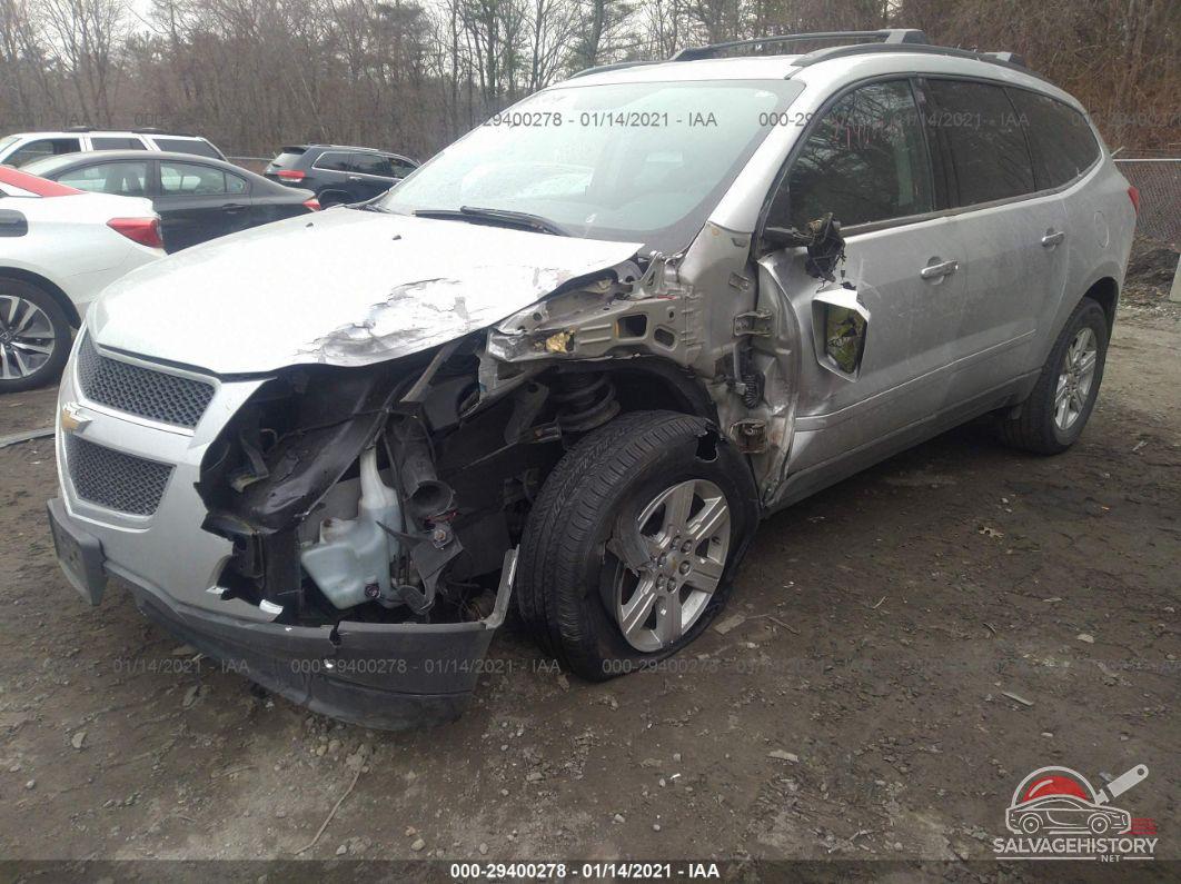 1GNKVGED9CJ241236 2012 CHEVROLET TRAVERSE photo no. 2