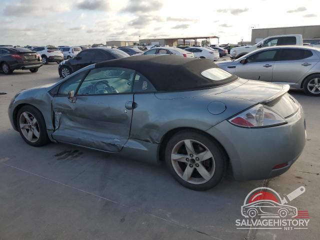 4A3AL35T57E010095 2007 MITSUBISHI ECLIPSE photo no. 2