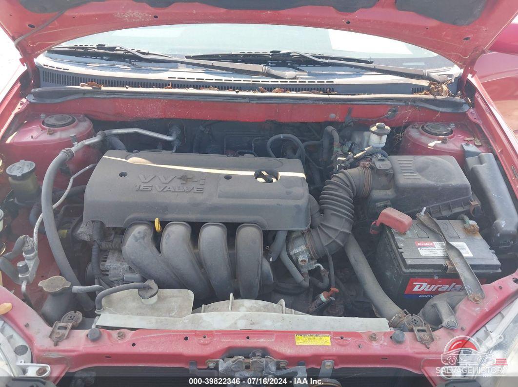 2T1BR32E75C488580 2005 TOYOTA COROLLA photo no. 10