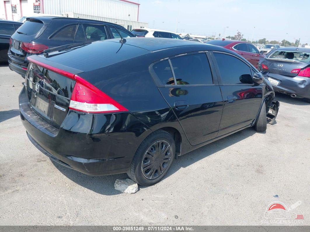 JHMZE2H5XAS032494 2010 HONDA INSIGHT photo no. 4