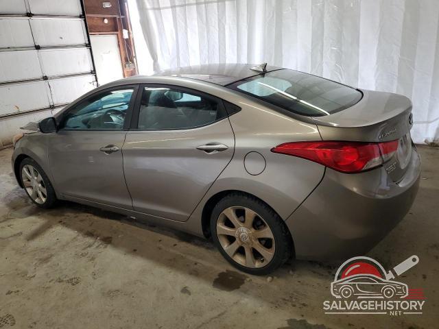 5NPDH4AEXBH048445 2011 HYUNDAI ELANTRA photo no. 2