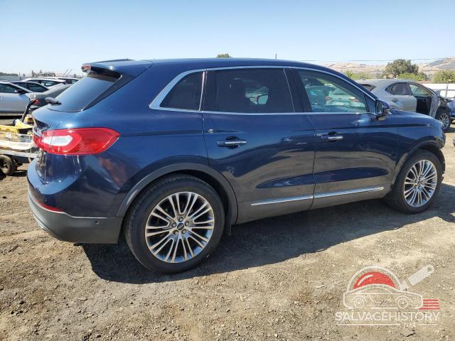 2LMPJ6LP6HBL37547 2017 LINCOLN MKX photo no. 3