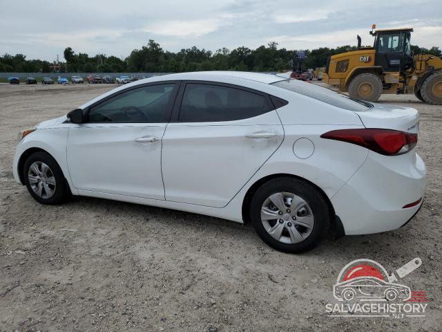 5NPDH4AE2GH755790 2016 HYUNDAI ELANTRA photo no. 2