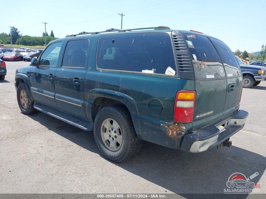 3GNFK16T41G144554 2001 CHEVROLET SUBURBAN 1500 photo no. 3