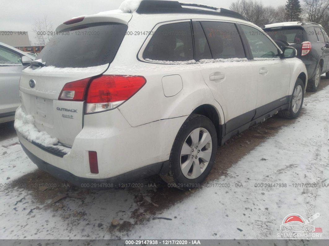 4S4BRBCC5B3347692 2011 SUBARU OUTBACK photo no. 4