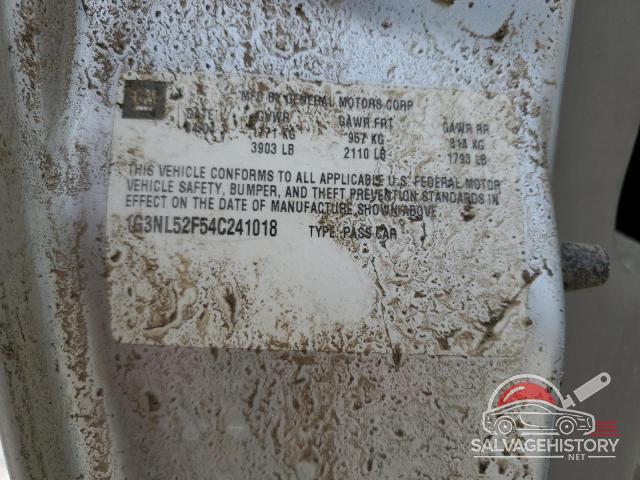 1G3NL52F54C241018 2004 OLDSMOBILE ALERO photo no. 12