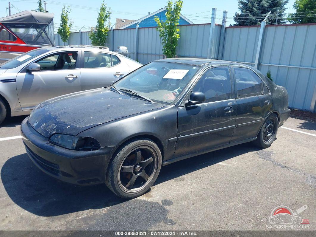 JHMEH9595NS008017 1992 HONDA CIVIC photo no. 2