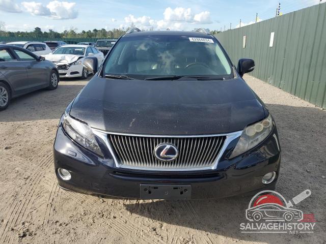 JTJBC1BA3A2408166 2010 LEXUS RX450 photo no. 5