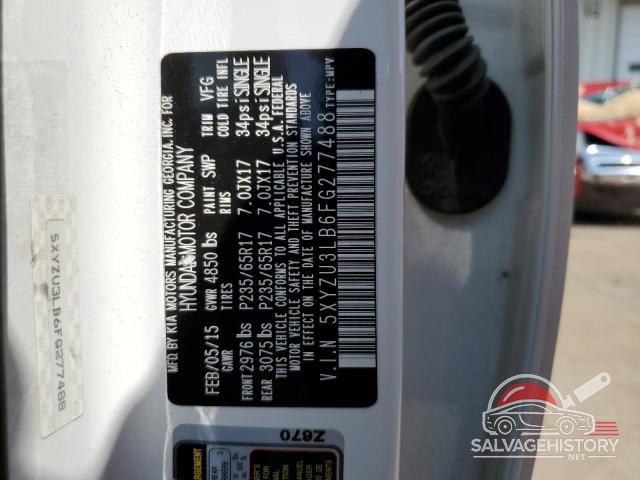 5XYZU3LB6FG277488 2015 HYUNDAI SANTA FE photo no. 13