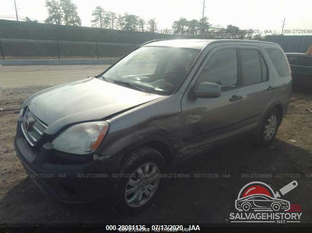 JHLRD78895C035286 2005 HONDA CR-V photo no. 2