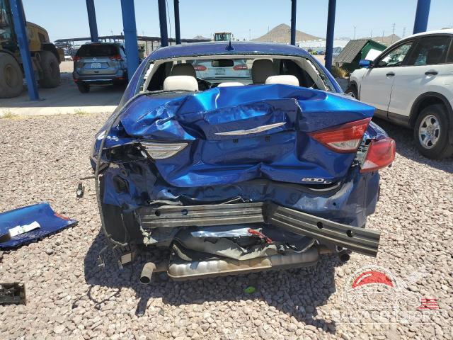 1C3CCCCG8GN134643 2016 CHRYSLER 200 photo no. 6