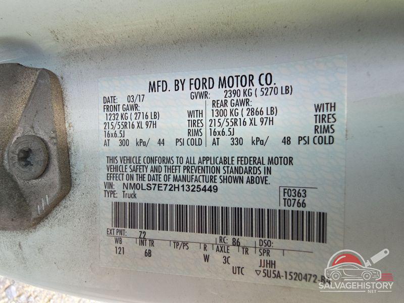 NM0LS7E72H1325449 2017 FORD TRANSIT CONNECT photo no. 8