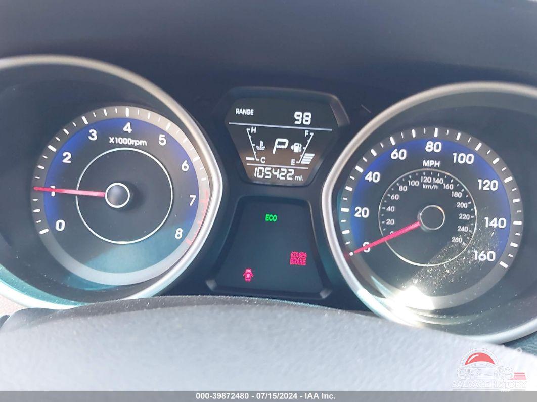 KMHDH4AEXFU412399 2015 HYUNDAI ELANTRA photo no. 7