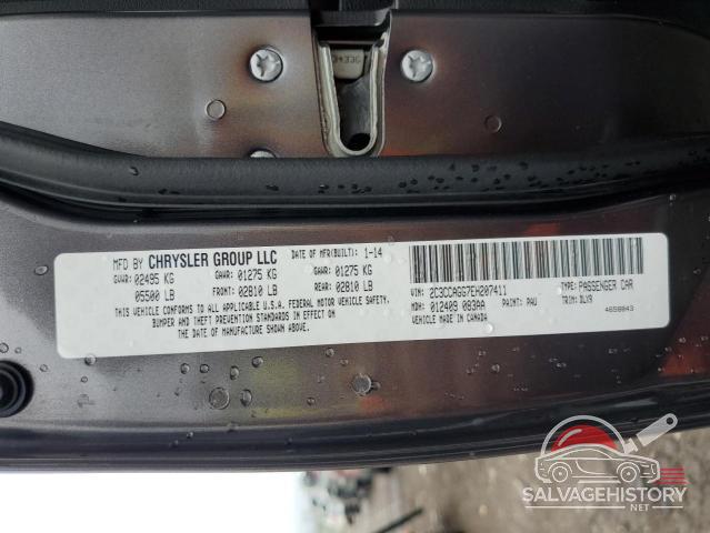 2C3CCAGG7EH207411 2014 CHRYSLER 300 photo no. 12