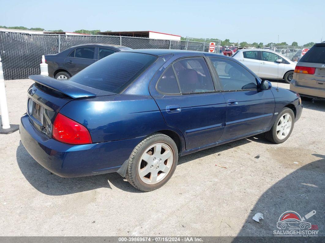 3N1CB51D56L550024 2006 NISSAN SENTRA photo no. 4