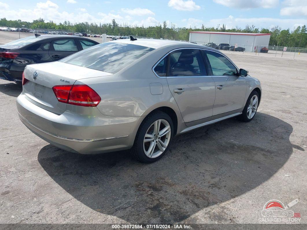 1VWCN7A31DC093256 2013 VOLKSWAGEN PASSAT photo no. 4