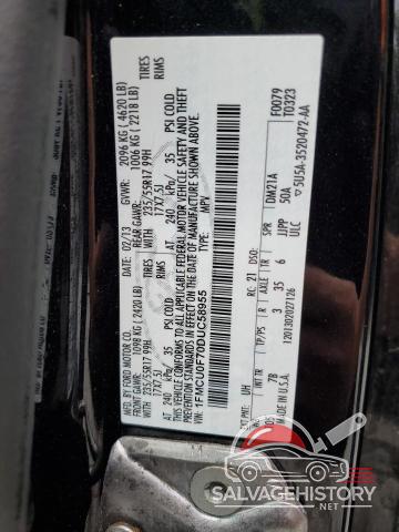1FMCU0F70DUC58955 2013 FORD ESCAPE photo no. 13