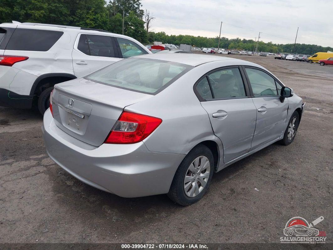 19XFB2F53CE349569 2012 HONDA CIVIC photo no. 4