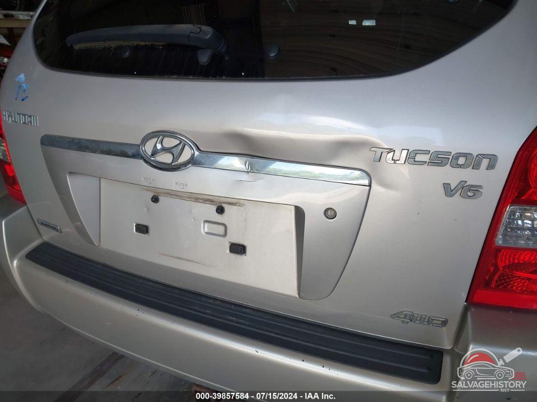 KM8JN72D76U368221 2006 HYUNDAI TUCSON photo no. 6