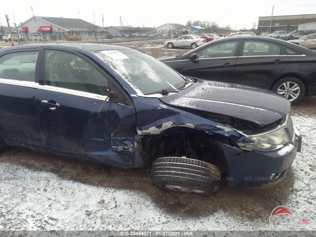 3LNHM26T67R653233 2007 LINCOLN MKZ photo no. 6