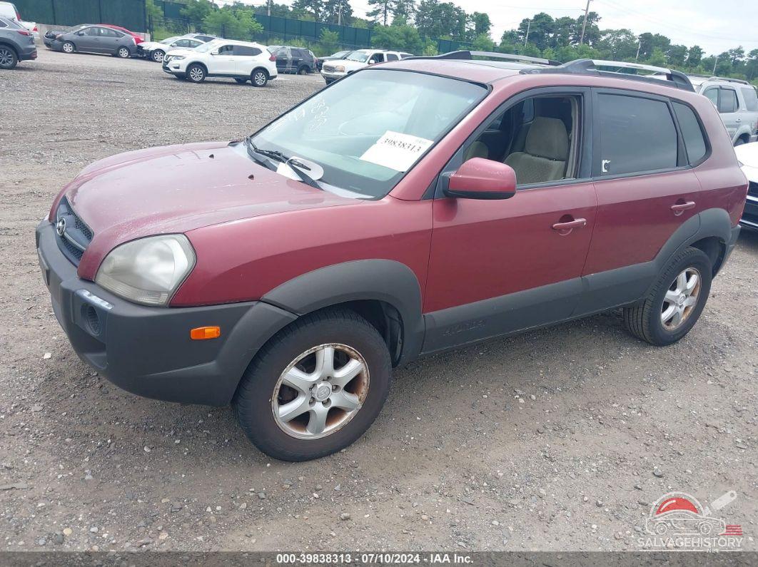 KM8JN12D65U130775 2005 HYUNDAI TUCSON photo no. 2