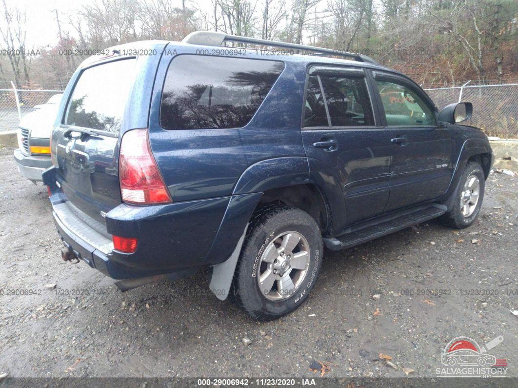 JTEBU14R858049608 2005 TOYOTA 4RUNNER photo no. 4