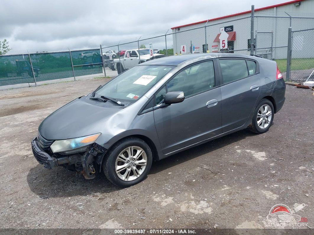 JHMZE2H73AS035061 2010 HONDA INSIGHT photo no. 2