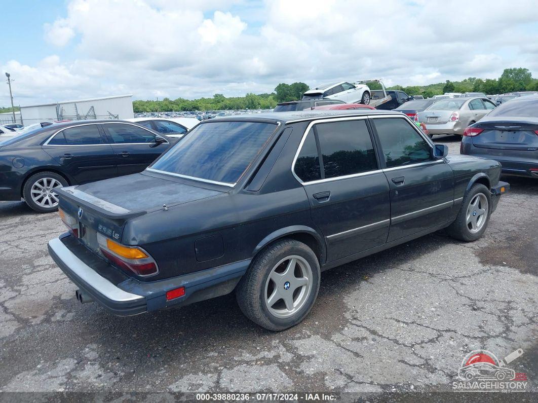 WBADC7407H0963949 1987 BMW 535 photo no. 4
