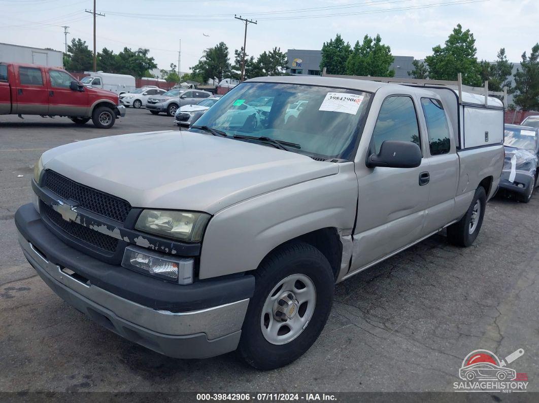 1GCEC19X44Z326100 2004 CHEVROLET SILVERADO 1500 photo no. 2