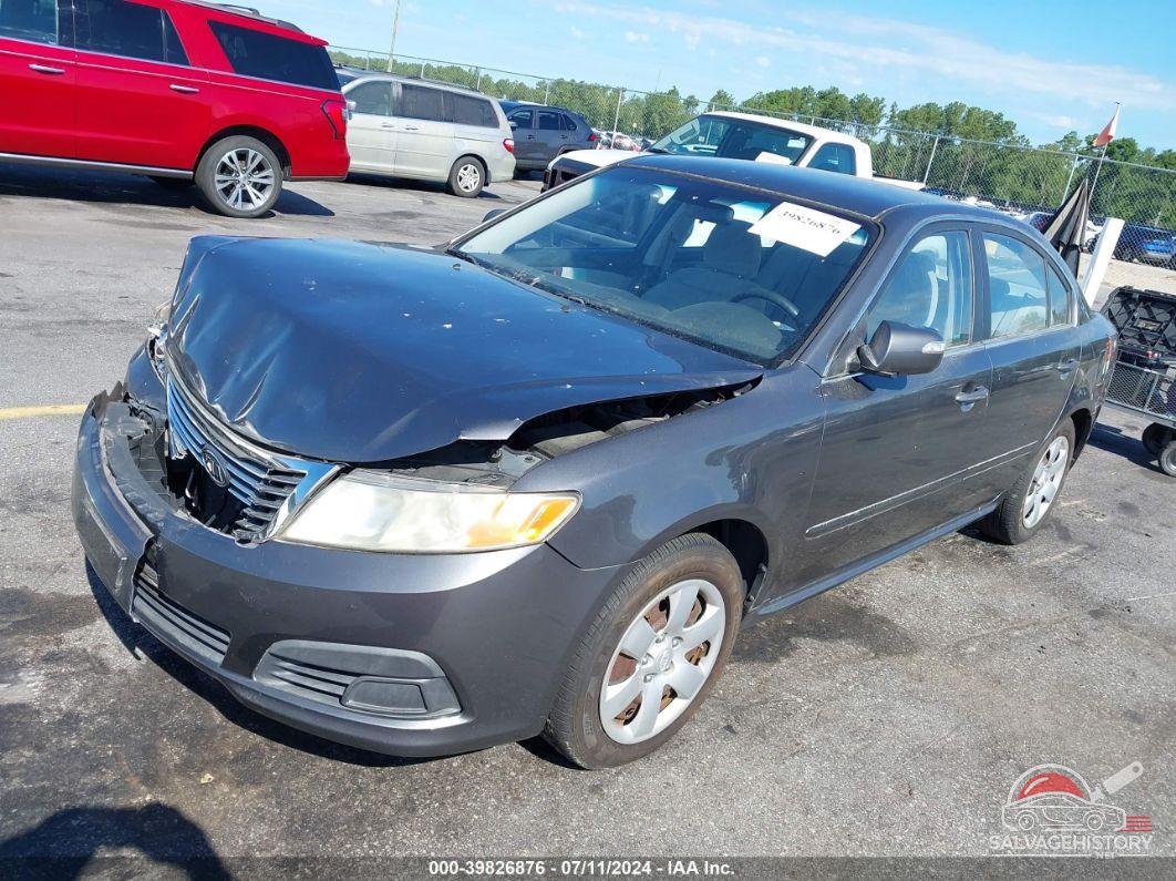 KNAGE228995324365 2009 KIA OPTIMA photo no. 2