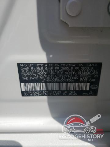 JTHBN36F865049366 2006 LEXUS LS430 photo no. 12