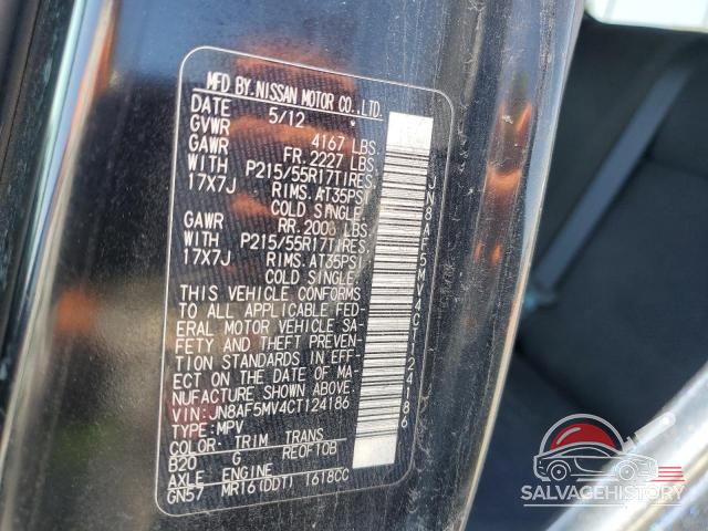 JN8AF5MV4CT124186 2012 NISSAN JUKE photo no. 12