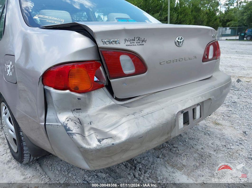 2T1BR12E0XC149781 1999 TOYOTA COROLLA photo no. 6