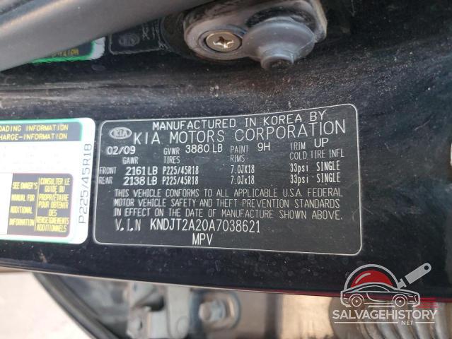KNDJT2A20A7038621 2010 KIA SOUL photo no. 12