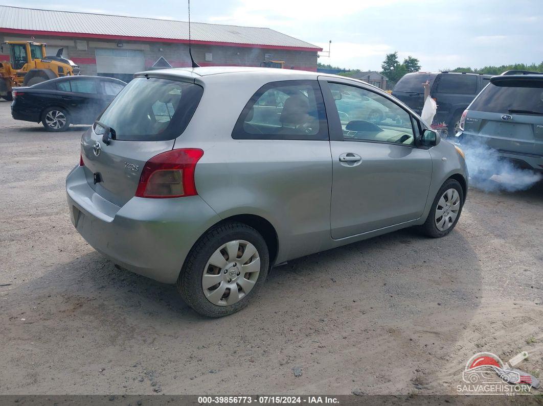 JTDJT923X85188368 2008 TOYOTA YARIS photo no. 4