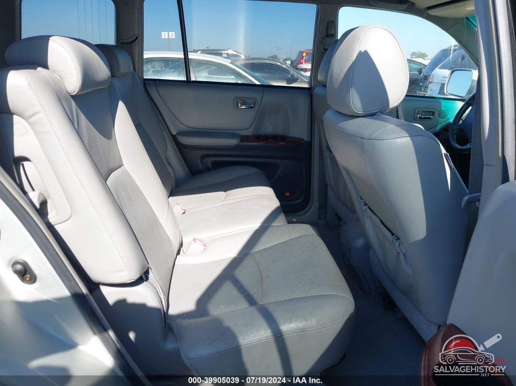 JTEDP21A640009478 2004 TOYOTA HIGHLANDER photo no. 8