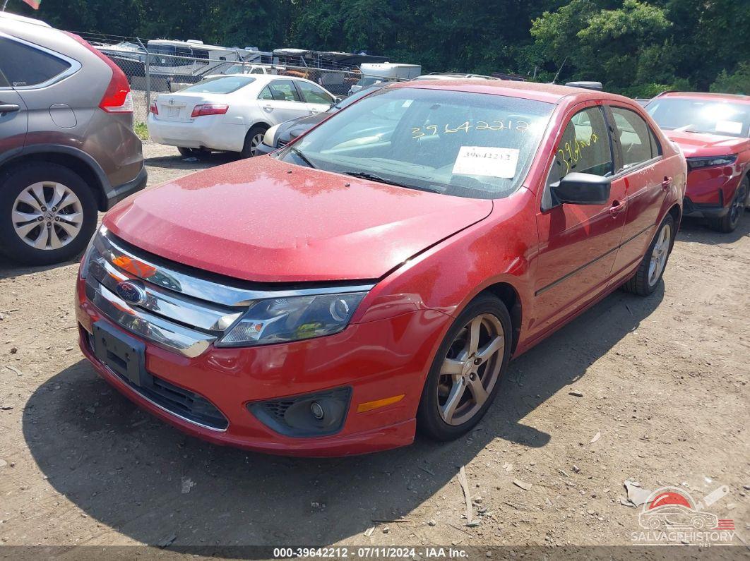 3FAHP0HA2AR196977 2010 FORD FUSION photo no. 2