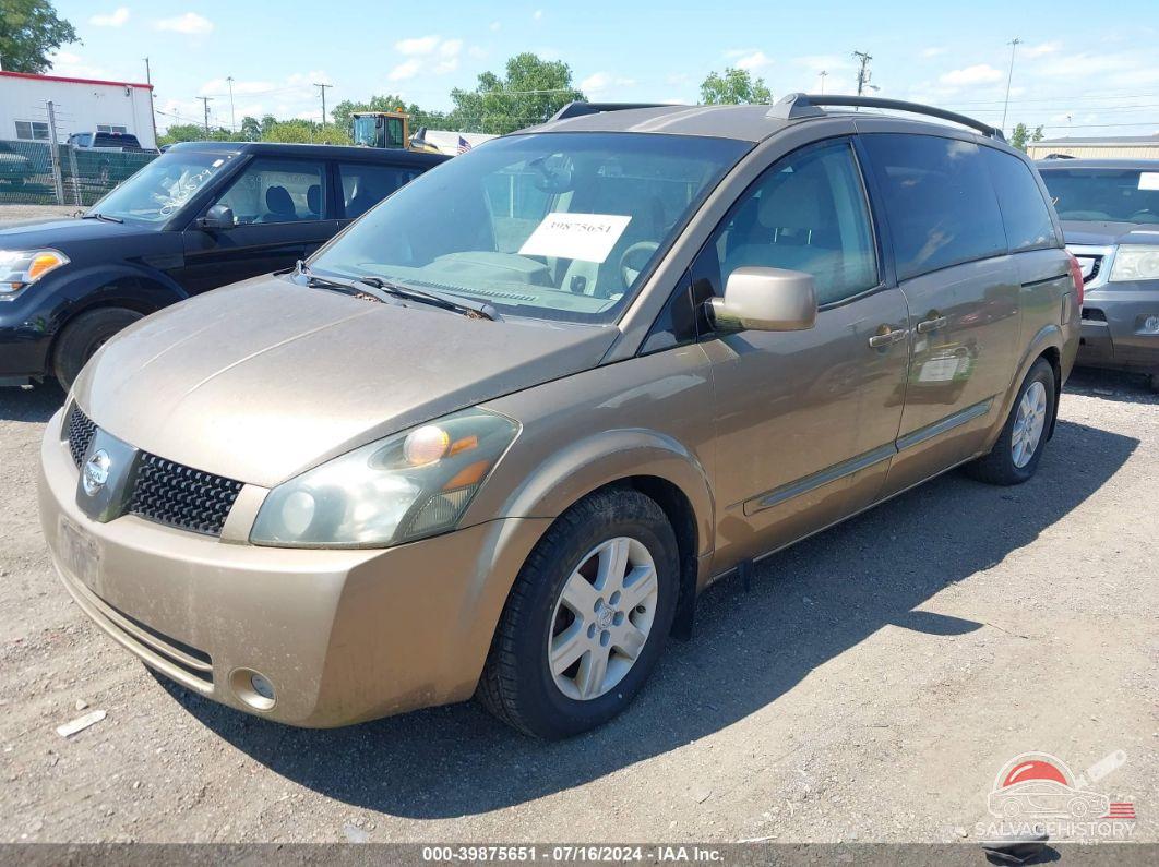 5N1BV28U94N335145 2004 NISSAN QUEST photo no. 2