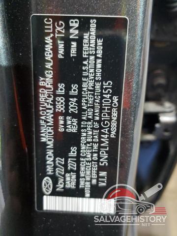 5NPLM4AG1PH104515 2023 HYUNDAI ELANTRA photo no. 12