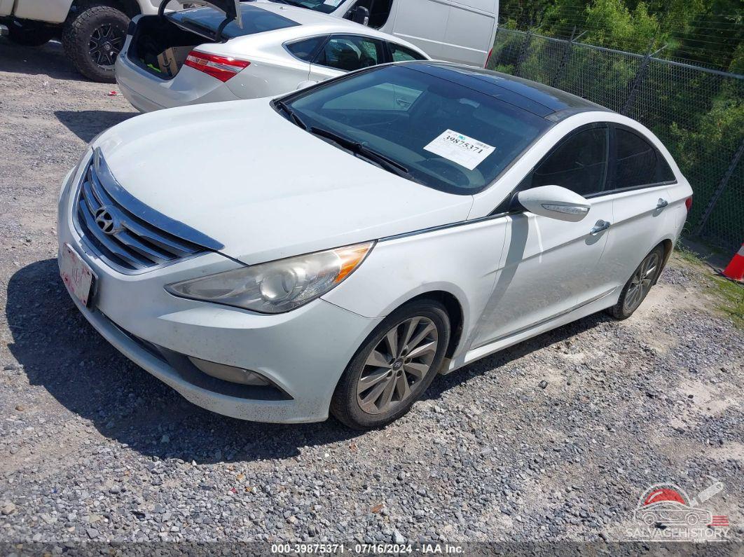 5NPEC4ACXEH904669 2014 HYUNDAI SONATA photo no. 2