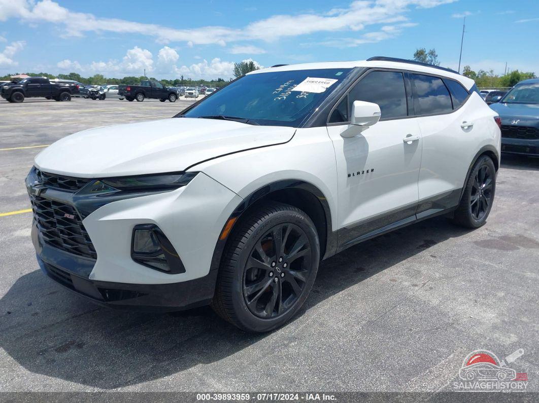 3GNKBERS1KS699887 2019 CHEVROLET BLAZER photo no. 2