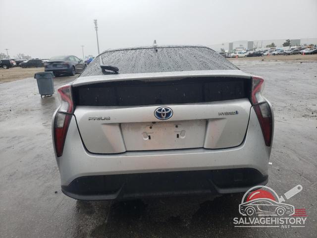 JTDKARFU4H3032075 2017 TOYOTA PRIUS photo no. 6